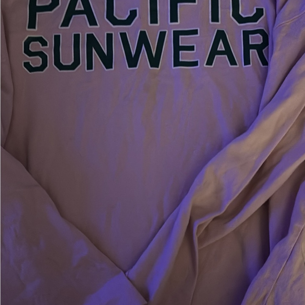 PacSun Pink and green long sleeve Tshirt.